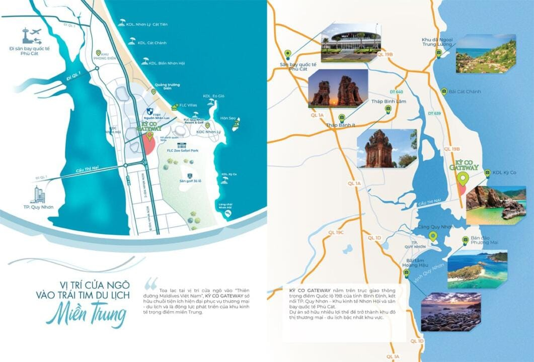 Vị trí phân khu Kỳ Co Gateway