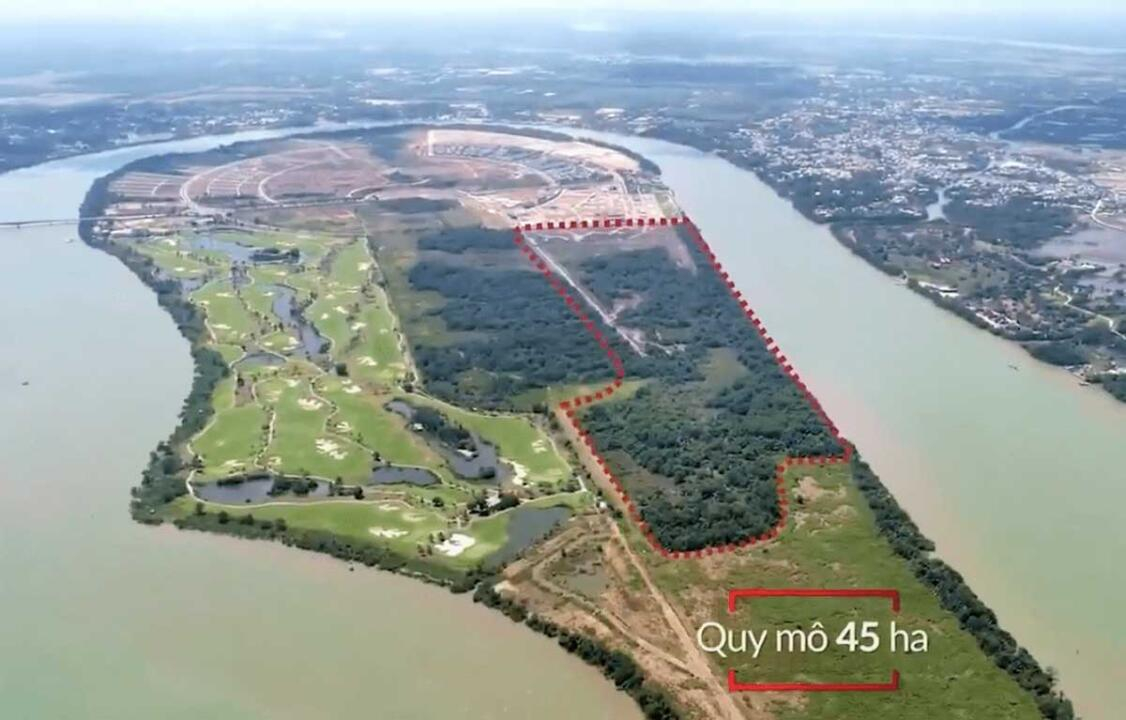 Vị trí dự án Nam Long Paragon Đại Phước