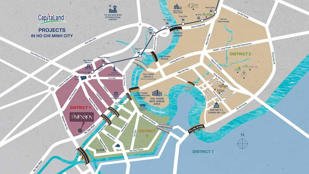 Zenity Capitaland Quận 1 6 Dự án Zenity Capitaland liền kề tòa D1 Mension