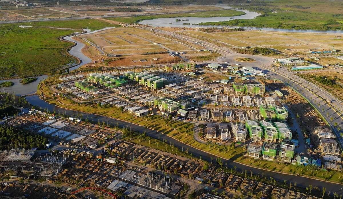 Tiến độ thi công dự án Lucky City Long An