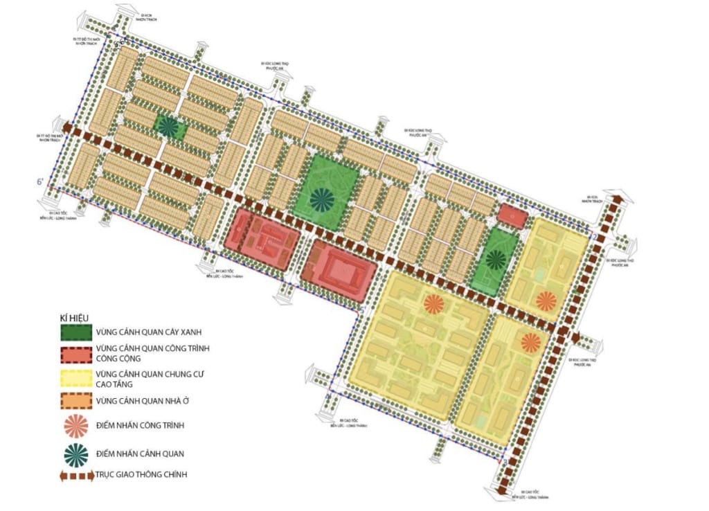 Chi tiết Quy hoạch Khu Tái Định Cư Phước An