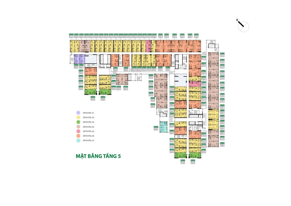 Mặt Bằng Tầng 5