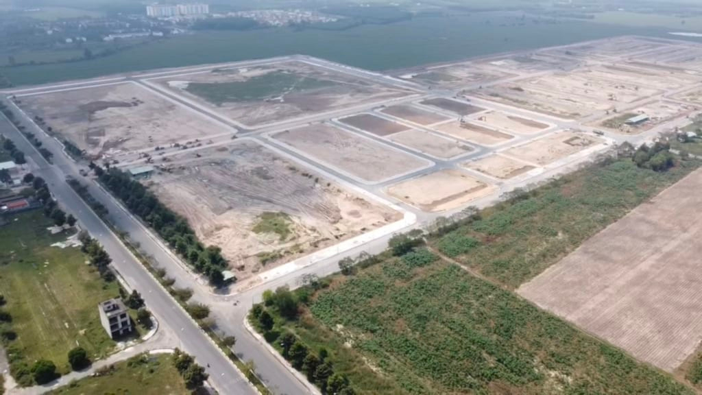 Tiến độ thi công khu tái định cư Phước An