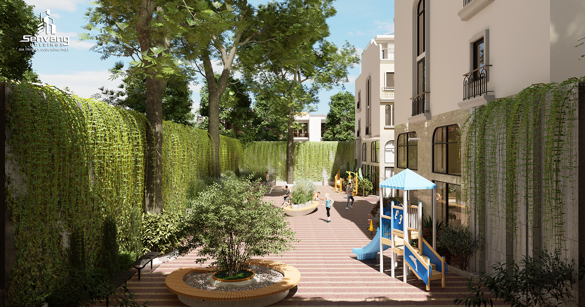 Cong vien tien ich nha pho sen vang town 2