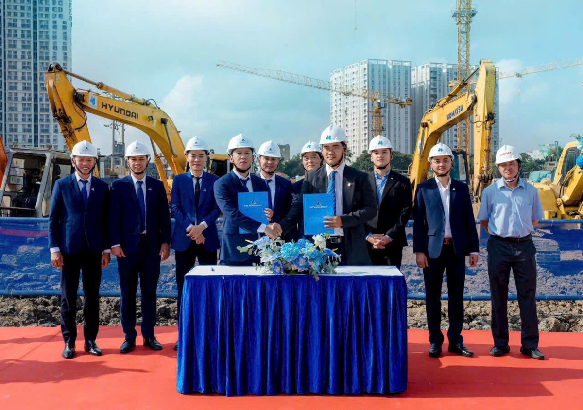 The Privé Chính Thức Hoàn Tất Phần Móng Giai Đoạn 1 6 The Prive danh dau cot moc quan trong voi le nghiem thu hoan thanh phan mong giai doan 1 2