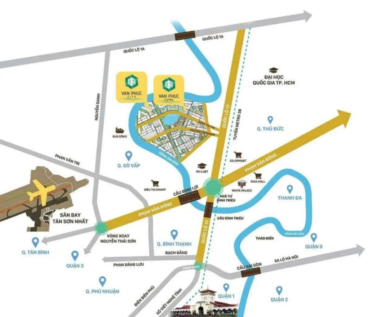 Diamond Sky 6 Vị trí dự án Diamond Sky