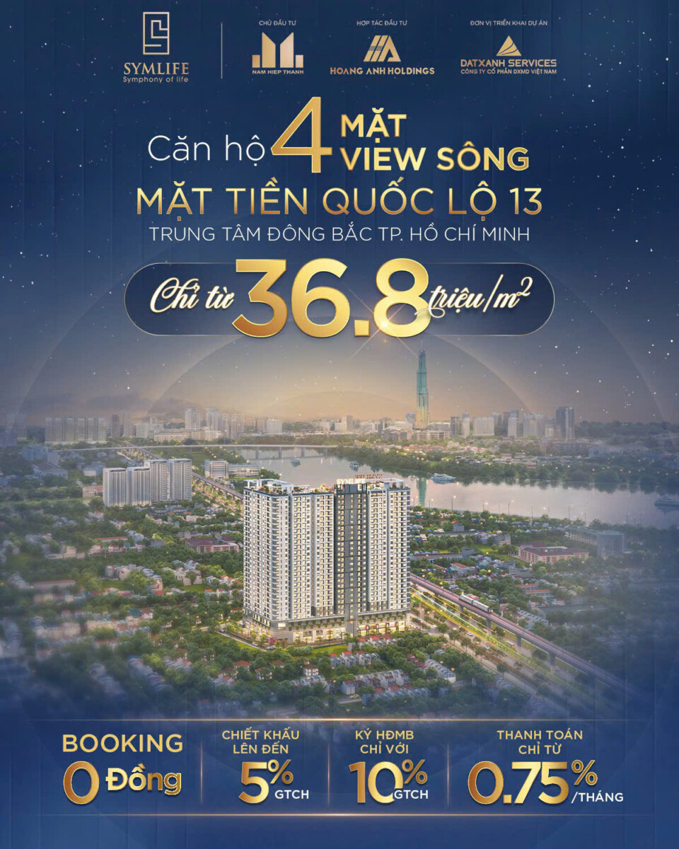 SymLife Thuận An 113 Gia Booking Can Ho Symlife Nam Hiep Thanh