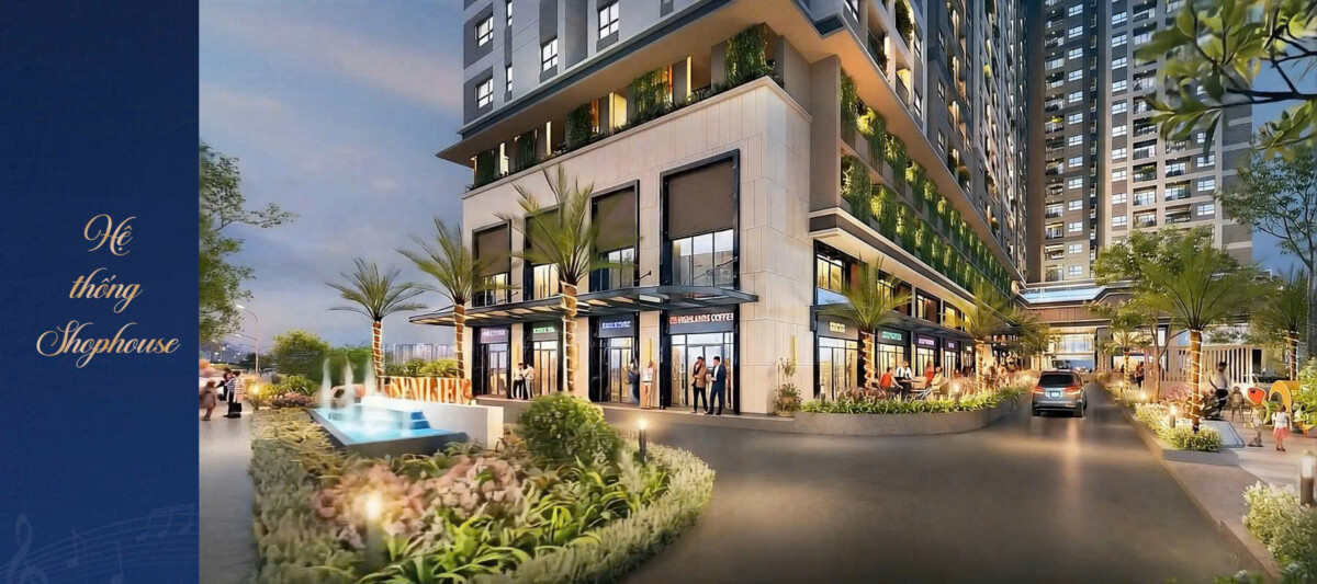 SymLife Thuận An 68 Hệ thống Shophouse tại Căn Hộ Symlife Thuận An