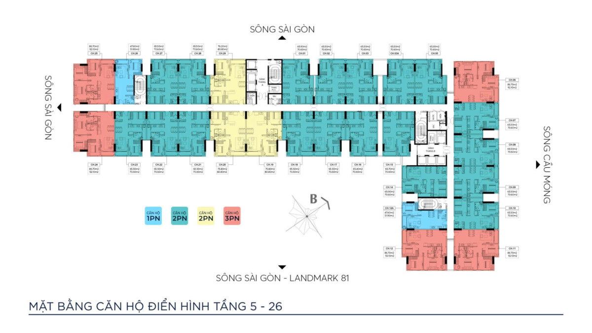 SymLife Thuận An 77 Mặt bằng và thiết kế căn hộ Symlife QL13 TpHCM