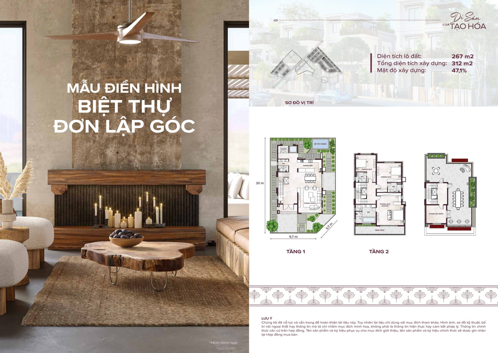 Baia Retreat Hội Vân 30 Biệt Thự Đơn Lập Góc Baia Retreat Hội Vân