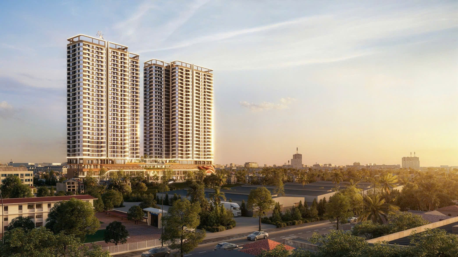 Phối cảnh dự án A&K Tower An Phú