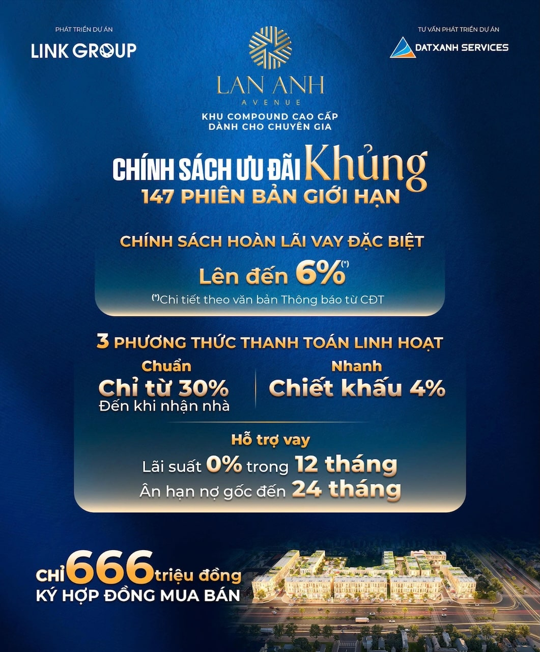 CHÍNH SÁCH BÁN HÀNG LAN ANH AVENUE