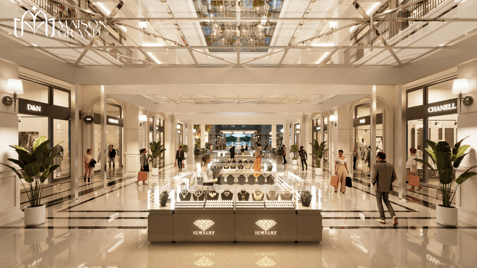 Trung tâm thương mại tại Maison Grand