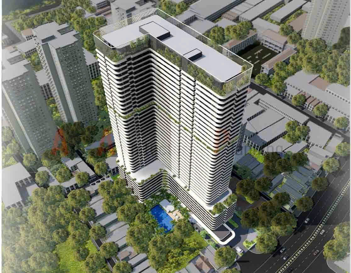 Phối cảnh dự án NK tower Thuận An Bình Dương