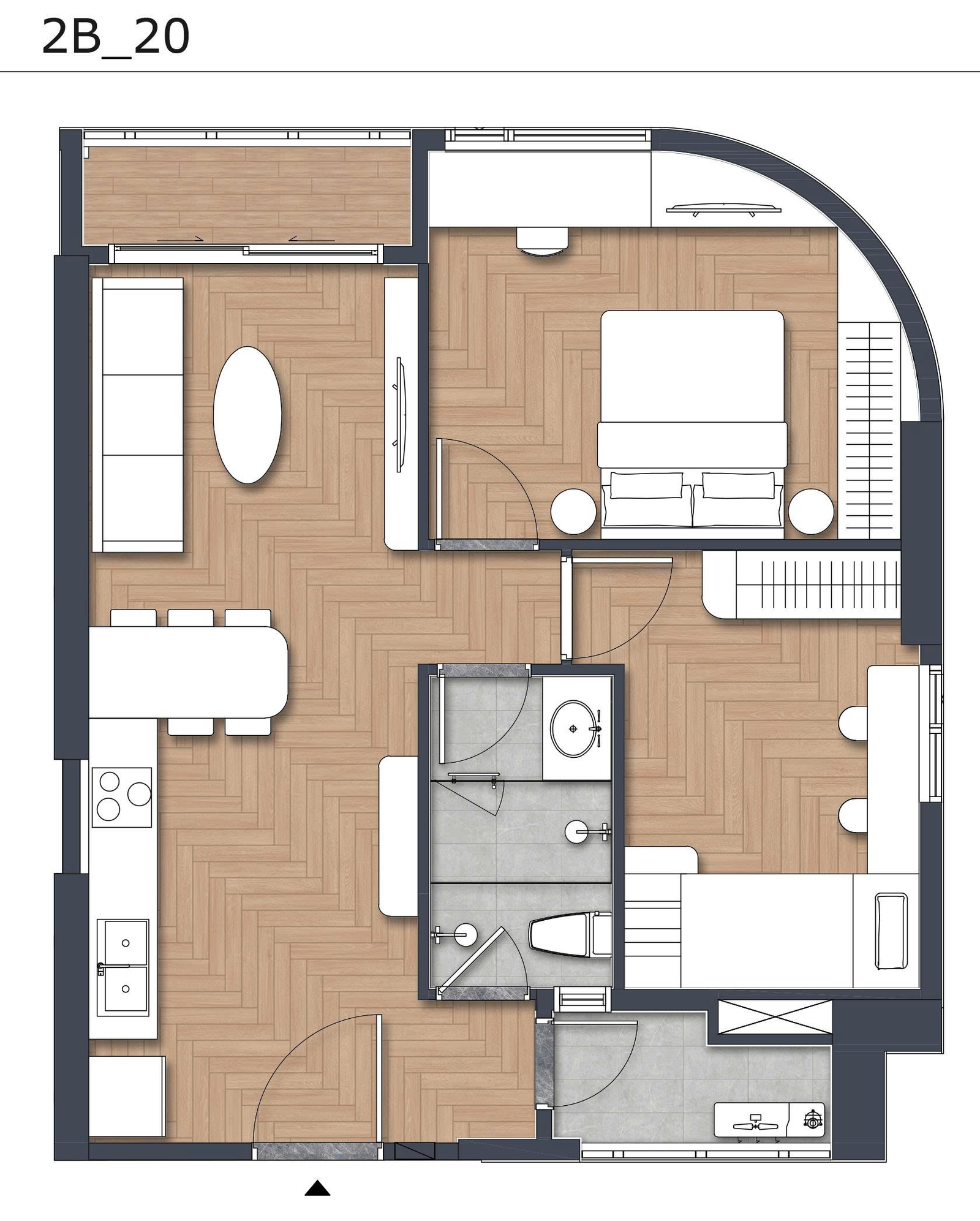 Green Skyline 50 Căn Hộ 2PN Green Skyline
