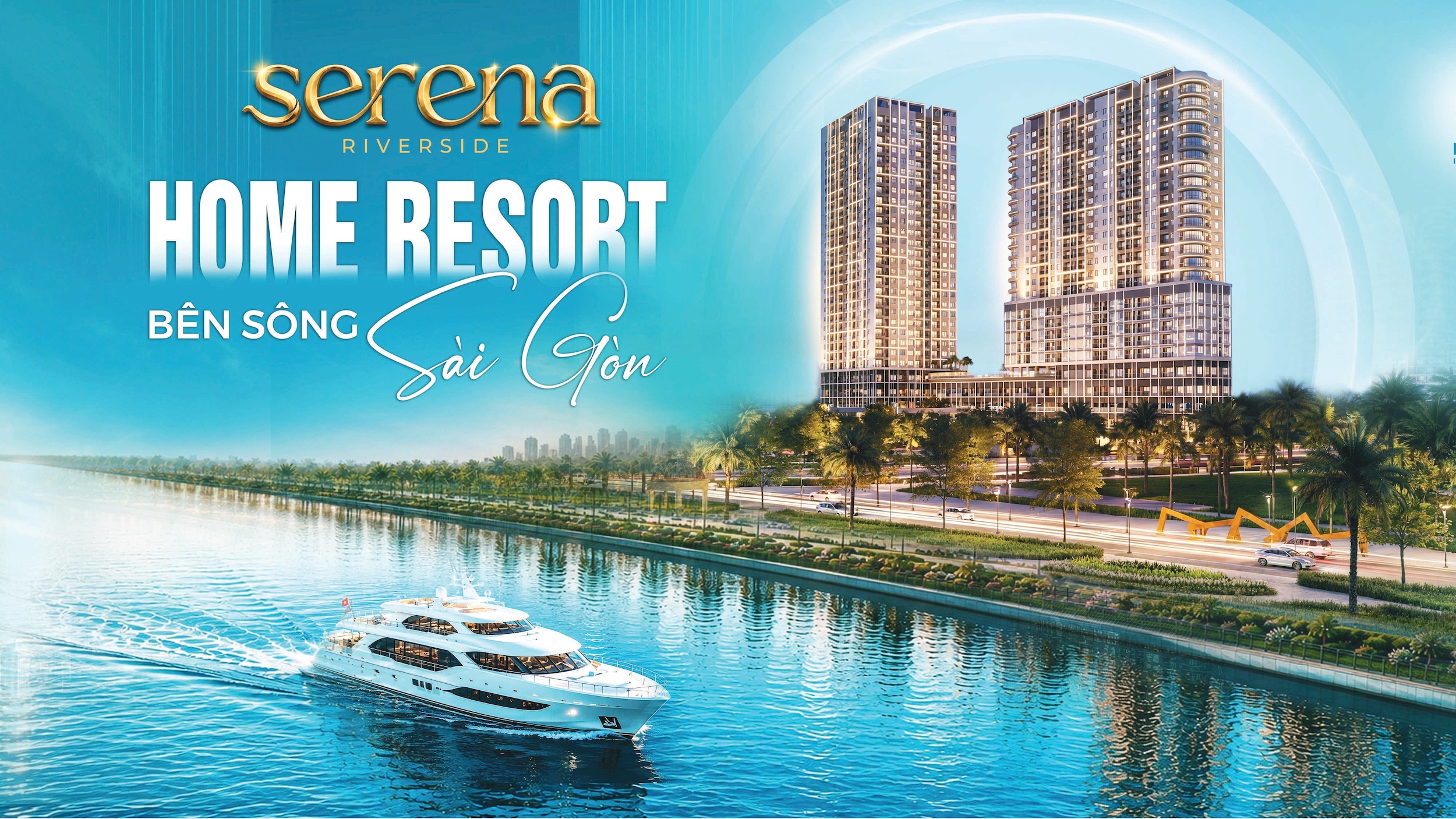 SERENA RIVERSIDE 24 Serena Riverside – Chạm thiên nhiên, sống nghỉ dưỡng bên dòng Sài Gòn.