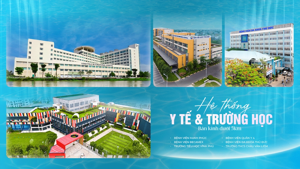 SERENA RIVERSIDE 37 Tiện ích ngoại khu Serena Riverside